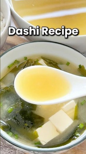 Authentic Homemade Dashi 🥣