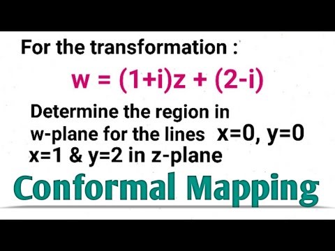 Conformal mapping in Complex Analysis | Msc.mathematics | Engineering Mathematics