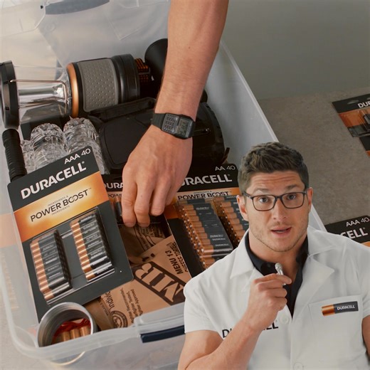 9 comments | This storm season, rely on the reliable. Prepare with Duracell – the only battery brand with Power Boost Ingredients. | Duracell | Facebook