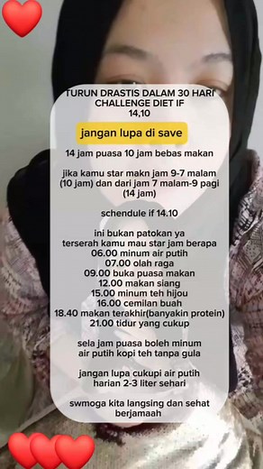 If 14,10 , bukn patokan yh boleh d sesiaikan #dierif #duetpuasa #intermittentfasting | Zahravlog