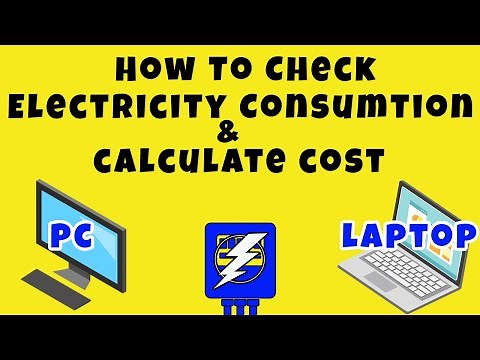How To Check Electricity Consumption & Cost PC / Laptop