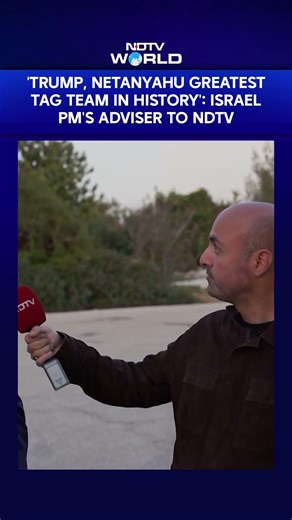 Iran War News | 'Trump, Netanyahu Greatest Tag Team In History': Israel PM's Adviser To NDTV