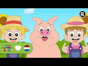 Op De Kinderboerderij 🚜 | Kinderliedjes | Liedjes voor Peuters en Kleuters | Minidisco