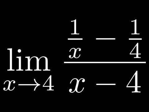 How to Find the Limit of a Complex Fraction