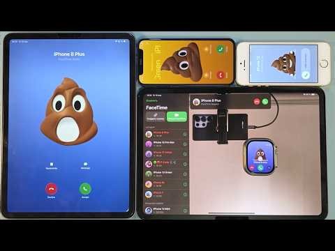 apple watch ultra 2 ipad pro 11 2018 iphone 12 mini incoming call facetime &outgoing
