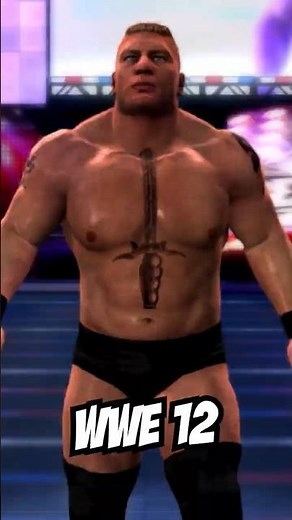 WWE 12 Brock Lesnar Entrance #shorts
