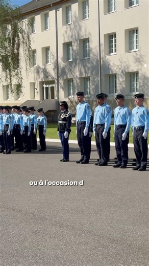 THE LAST SPEECH BEFORE STARTING HIS CAREER IN THE GENDARMERIE