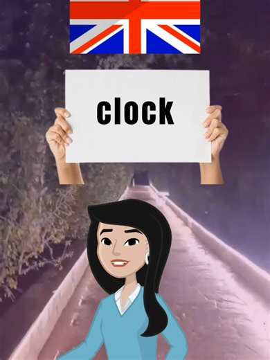 Clock or calendar? Learn these words ⌚” Description : Objects related to time in English. Follow for more English words ✨