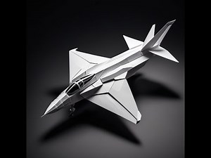 🚀 How to Make an Origami Attack Fighter Jet – Easy Step-by-Step Tutorial! ✈️