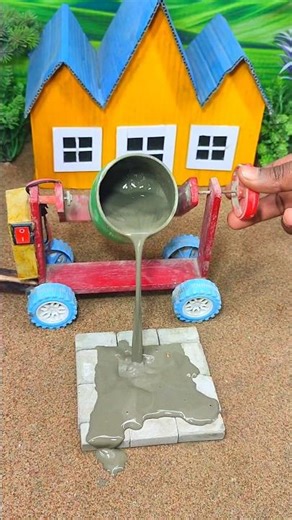 I Build Amazing DIY Tractor Machine at Home | Construction 🚧 Project | #shorts #youtubeshorts