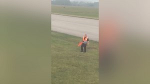 Aftermath as two easyJet planes crash on runway leaving passengers shocked