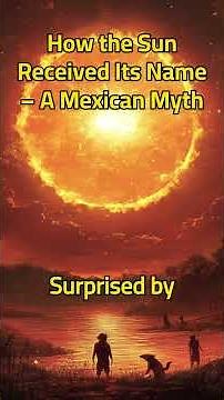 How the Sun Received Its Name – A Mexican Myth #ancientmexico #mexicantradition