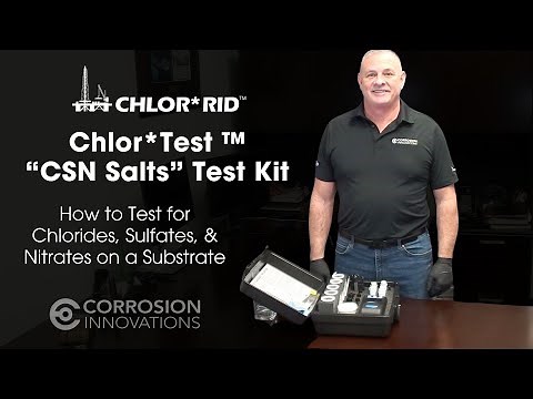 Chlor*Test CSN Test Kit Demonstration from Corrosion Innovations
