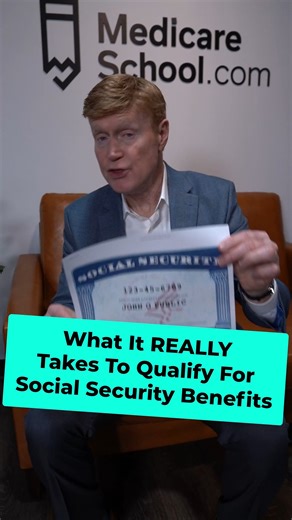 What It REALLY Takes To Qualify For Social Security Benefits #socialsecurity | MedicareSchool.com