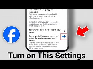 How to Review Tagged Posts Before They Appear on Facebook