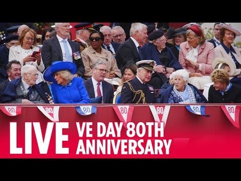 Royal family watch military procession in London ahead of 80th VE Day anniversary