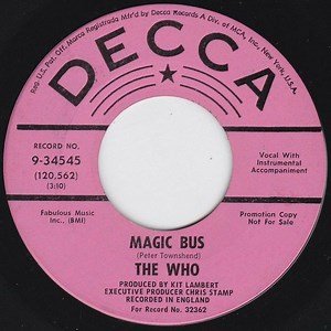 The Who - Magic Bus