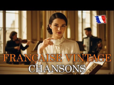 Mélodies Françaises d’Amour Vintage 🎺 Douce Romance et Parfum des Cafés Parisiens d’Hier 🇫🇷
