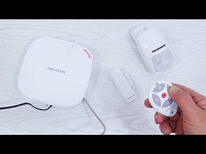 How To Add Devices, Detectors, Contacts, Keyfob to Hikvision DS-PWA32-KG Alarm AX Hub Kit