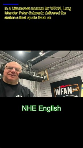 Long Island’s Peter Schwartz delivers WFAN’s final ‘sports flash’ in ‘bittersweet’ moment