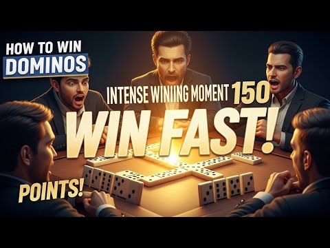 How to Win Dominoes 150 Points FAST