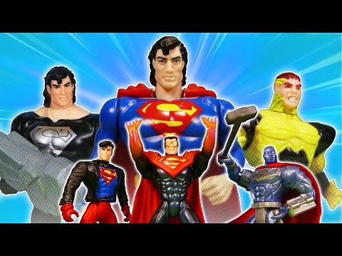Kenner Superman Man of Steel Action Figures Series 1 ~ Bonus Toyfare Eradicator