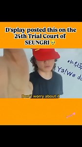 JUNE 30, 2021 WHEN SEUNGRI FACED THE 24TH TRIAL OF HIM...D'SPLAY SHOWING HIS SUPPORT IN A VERY MINIMAL MESSAGE BUT IT MEANS A LOT...🥹🫂 #bigbang #gdragon #reelsvideoシ #reelsfypシ #choiseunghyun #taeyang #reelsinstagram #seungri # | Jonalyn M. Corpuz