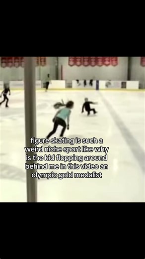 Olympic Figure Skater Surprises with Unique Moves