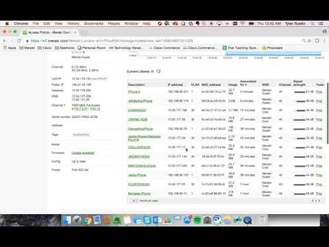 Troubleshooting with Meraki