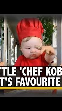 Meet One-Year-Old Chef Kobe, Winning the Internet Like a Boss