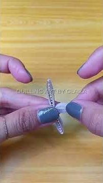 Paper-cut precision. ✂️ #quillingideas #QuillingArt #CreativeCrafts #PaperCrafts