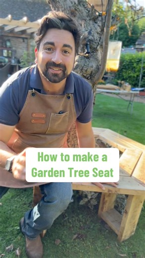 Elevate your garden's charm with a unique hexagon bench around a tree! My beginner-friendly guide makes it easy - no woodwork skills needed. Check the material list below and get started! Easy gardening tips. Treated 6x2: 6 @ 560mm 6 @ 740mm Treated 4x2: 12 @ 200mm 12 @ 450mm #gardeningtips #gardeningforbeginners #gardeningideas #woodwork #gardendiy | Gardening with Ish