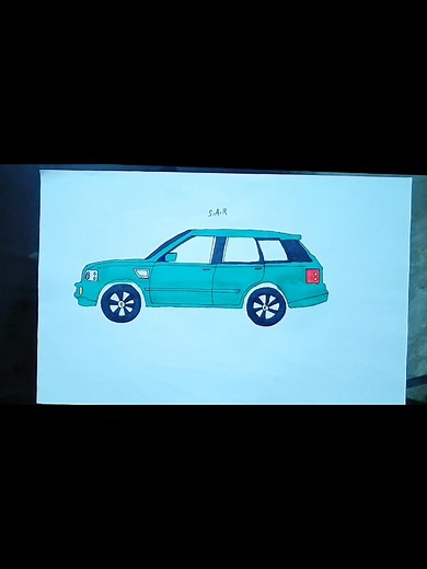 Vintage Range Rover Drawing Tutorial