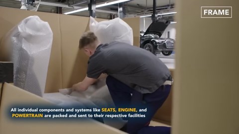 Inside Massive European Recycling Factories Striping Down Thousand of Expensive Cars