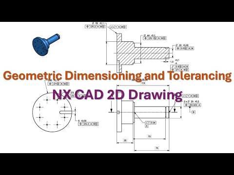 Shaft drawing in NX CAD