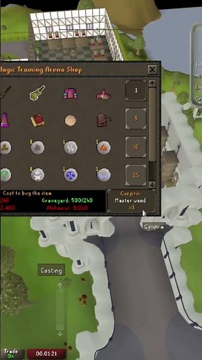 Master wand completed ✔️ #hcim #runescape #oldschoolrs #gaming #osrs #osrsironman #1def
