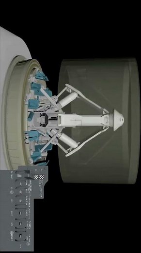 Docking sequence of Apollo 💘 @nasa_space_astronaut