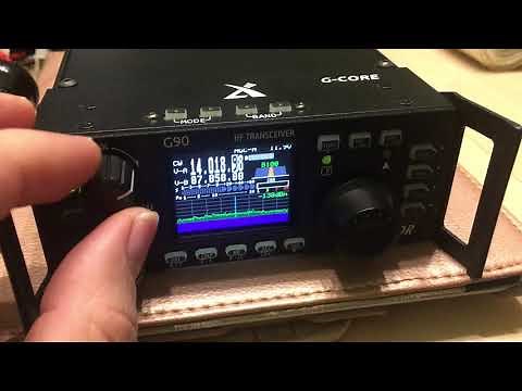 How to make your Xiegu G90 receiver quiet...