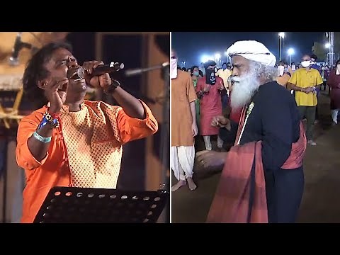 Anthony Daasan Energetic Mass Live Performance @ Maha Shivaratri Celebrations 2021 | Sadhguru