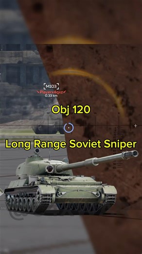 Obj 120 Long Range Soviet Sniper🇷🇺