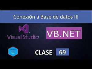 69.Programación en Visual Basic. Net con Visual Studio 2019 || Conexión a bases de datos de MySQL.