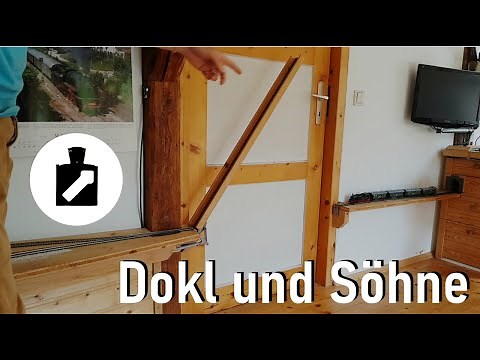 H0 Klappbrücke für das Eisenbahnzimmer/lifting bridge for H0 modeltrain