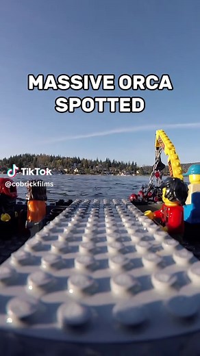 Incredible Lego Boat vs. Huge Waves - Lego City Adventure