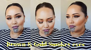 61K views · 980 reactions | New Video ‼️ ✖️ BROWN & GOLD SMOKEY EYES...