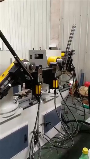 Automatic Semi Hydraulic Servo Aluminum Copper Stainless Steel Metal Pipe Tube CNC Bender Bending Machine for Automotive Piping | Automatic pipe bending machine