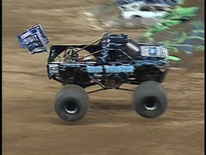 Monster Jam - Blue Thunder Monster Truck Freestyle - Detroit, MI 2009