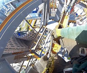 What It's Like to Be An Ironworker on a High-rise Office Building
