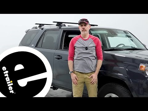 etrailer | Installing the Thule WingBar Evo Roof Rack on a 2024 Toyota 4Runner