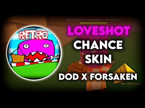 How to get LOVESHOT CHANCE SKIN | DIE OF DEATH X FORSAKEN COLLAB | Roblox Forsaken