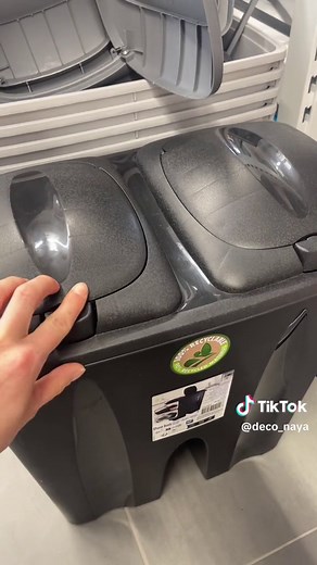 Découvrez les poubelles doubles chez Action pour le tri efficace !